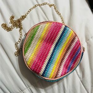 Round mini purse